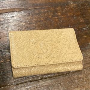 Authentic vintage CHANEL key wallet